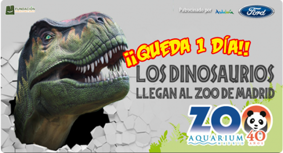 Los dinosaurios llegan al Zoo de Madrid