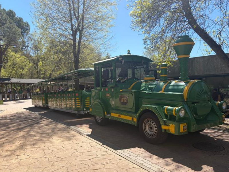 Viaje de tren en Zoo Aquarium 