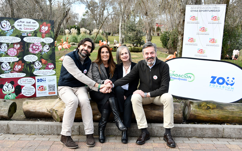La Fundación CRIS contra el cáncer y la Fundación Parques Reunidos & ZOO Aquarium de Madrid se unen para apoyar la investigación contra el cáncer infantil