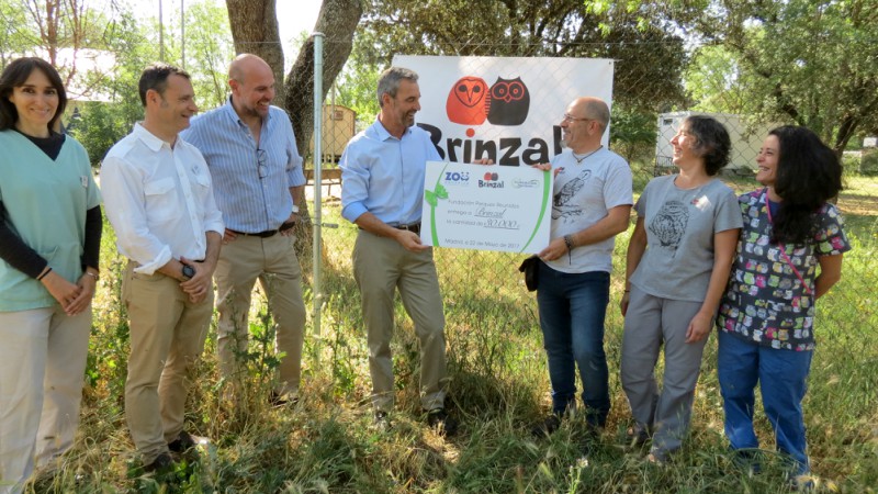 Fundación Parques Reunidos y Zoo de Madrid apoyan la labor de Brinzal en la recuperación de rapaces nocturnas